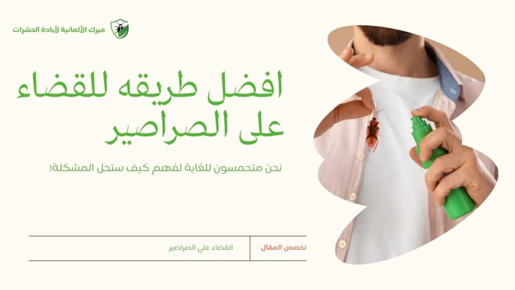 افضل طريقه للقضاء على الصراصير في المطبخ و الحمام